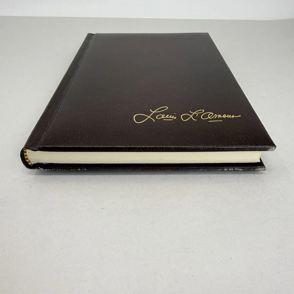 Sackett Louis L'Amour Collection Vintage Leatherette Bantam 1981 Western Novel